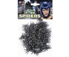 Falsche Halloween-Spinnen Set 60 Stück
