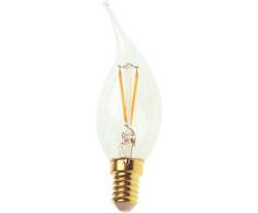 Deco-LIGHT B155.304 Kerzenschale, LED, Gigalux, klar, 4 W, E14, 3000 K, Glas, 4 W, 3000 K