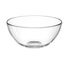 Leonardo Cucina Schale, 2,1 l, Durchmesser 21,5 cm, mikrowellengeeignet, Klarglas, 066327