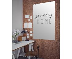 artboxONE Poster 30x20 cm Typografie Menschen Liebe You are Home schwarzweiß hochwertiger Design Kunstdruck - Bild Typografie Menschen Liebe von artboxONE Edition