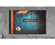 Kummerkasten Briefkasten Leinwand Druck Fotografie 20 x 30 cm Kunst Fotografie Wanddeko Wandbild