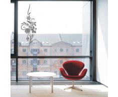 WANDTATTOO f275 wunderschöner Blumenstrauß 80x26 cm - glasdekor