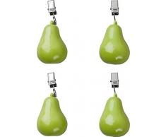 Tischtuchbeschwerer 4er-Pack grün