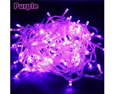 purple String Lights,-100 meters 800 lights,Decoracion Lichterketten-Feiertagslichter, die Baumgirlande beleuchten