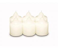 PartyLite 6 Votivkerzen Sommerleinen aus der Reihe Frisch