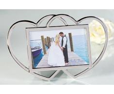 Casablanca - Fotorahmen - Love Memories - Metall - Farbe: Silber - 16 x 25 cm