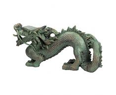 Design Toscano Asiatischer Drachen der Chinesischen Mauer, Maße: 11,5 x 53,5 x 20,5 cm
