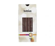 bolsius Spitzkerze 24,5x2,4cm kastanienbraun