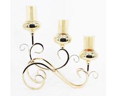 Hokaime Kristall Kerzenständer Kerzenhalter aus Glas für Kerzenständer, Dinnerkerzen, Party- und Hochzeitskernzubehör, Tischdekoration, Transparent