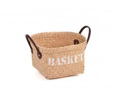 Seegras Korb SET Aufbewahrungskorb Flechtkorb Einkaufskorb Korbtasche Griff