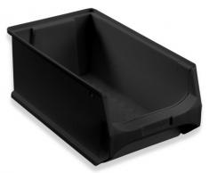 Sichtlagerbox 4.0, leitfähig, Abm. 350x200x150mm (TxBxH) - Kunststoff Lagerboxen Stapelboxen Lagerkasten Lagerbox Lagerkästen Lagerkisten Lagersichtkästen mit Deckel Sichtbox Sichtlagerkästen Stapelbox Stapelkisten