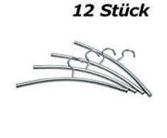 Kleiderbügel, Garderobenbügel aus Edelstahl - 12 Stück