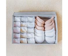 Schublade/Schrank Organizer Faltbare Stoff Unterwäsche Organizer Bras Aufbewahrungsbox, Kleideraufbewahrung Schubladenkorb Behälter mit Deckel Teiler Für Bekleidung Kleidungsstücke Socken Krawatten Sc