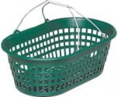 PANICK 1313602 Gartenkorb 15 kg oval grün Kunststoff