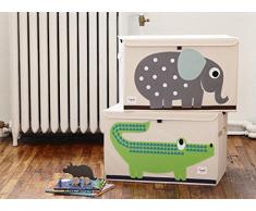 3 Sprouts Aufbewahrungskiste Elefant