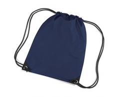 ShirtInStyle Sportbeutel, Gymnastikbeutel, Gymsac, Schuhbeutel mit Kordel viele Farbe navy