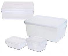 Betzold 758030 - Aufbewahrungsboxen-Set - Boxen-Set Allzweckboxen Ordnungsboxen