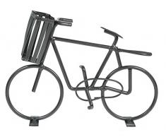Casablanca Deko Fahrrad mit Korb aus Metall Dekoration Geldgeschenk Bike
