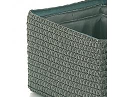 Kela 21783 Korb-Set 5tlg, Unterschiedliche Größen, PP-Kunststoff, Rimossa, Grau