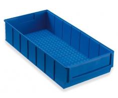 12 Industriebox Lagerbox Lagerkasten Universalbox 400x183x81mm blau