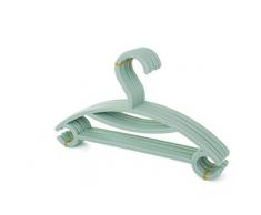 N/L Das Kleiderbügelset enthält 10 Stück Kleiderbügel aus Kunststoff für Kinderkleidung. Nordic Color Home Kinder Baby rutschfest nasse und trockene Kleidung, um Platz zu sparen