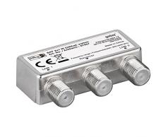 2 Stück - Goobay DiSEqC 2.0 Umschalter 2 Satelliten für 1 Teilehmer mit Wetterschutzhaube