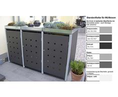 Metalltechnik Dermbach GmbH Mülltonnenverkleidung Mülltonnenbox Müllboxen Metall