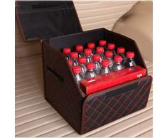 LUGEUK Dauerhafter zusammenklappbarer Ladungsspeicher-Mehrzweckbehälter und Träger für Auto, wasserdicht