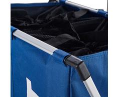 HAC24 120l Wäschekorb 2 Fächer | Wäschesammler Wäschesortierer | Wäschebox | Wäschetonne | Box Sortierer | Wäschetruhe