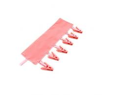 caolator Kleidung tragbar faltbar Reise-Kleiderbügel Multifunktions Kleiderbügel mit 6 Clips, für Badezimmer, Reise-Kleidung Clip