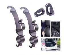 CONRAL Gepäckträger für Kofferraum-Regenschirmhalter, Aufhängehaken für Autos auf dem Rücksitz, Reise-Kleiderbügel, Multifunktions-Haken für die Montagehalterung des Kofferraums