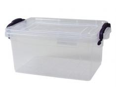 Aufbewahrungsbox 3 L Lagerbox Box mit Deckel, 11,5x 26x 17cm Stapelbox