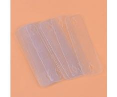 10 Stück unsichtbare Krawattenhalter bleiben unten Tacks Bars Dinge Clips