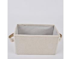 Korb Schale Storage Box Baumwolle 24x12cm