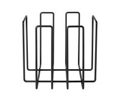 Blomus Wires Magazinsammler, Schwarz, One Size