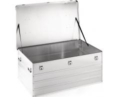 Aluminiumbox L1192xB790xH515mm 415l m.Klappverschluss u.Stapelecken