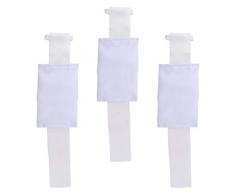 Milisten 3-Teilige Katheter-Fixierungsvorrichtung Ernährungssondengürtel PD-Gürtel Abdpminal-Dialyse-Gürtelhalter für Patienten