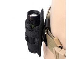 Taschenlampe Halterung, Multifunktions Drehbarer 360 Grad Tragbare Taschenlampen Taillenclip Beutelclip Gürtelhalter Outdoor Klettern