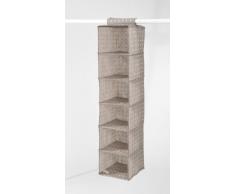 Hängeaufbewahrung Hängeregal braun 6 Fächer 30x30x128cm und 14 andere Farben zum auswählen