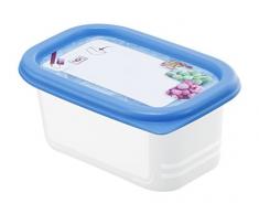 Rotho Domino Art 4er Set Vorratsdosen, Kunststoff (BPA-frei), 4 x 0.2 Liter (11,7 x 7,5 x 5,5 cm)