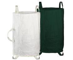 Laubsack Gartensack Rasensack Abfallsack Gartenabfallsack grün