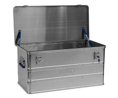 ALUTEC MÜNCHEN 2011093 Aluminiumbox Classic mit Zylinderschloss 780 x 380 x 380 mm, Silber
