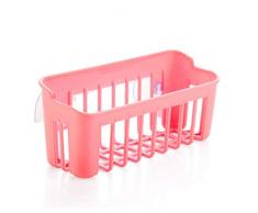hhuanxiao Aufbewahrungsbox Tragbare Küche Spüle Schwamm Lagerung Hängen Korb Saugnäpfe Drain Rack Faucet Aufbewahrungkörbe Home Organizer