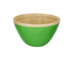 CleanPrince Bambusschale apfelgrün hellgrün Bambus - Schale grün farbig lackiert ca. 25 x 15 x 1 cm Teller Schüssel Servierschale Dippschale Holzschale Bambusholz Holz Naturstoff Brotschale Brötchenschüssel Brotteller Geschenk