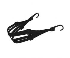 Peanutaod Motorrad-Sturzhelm Kraft Retractable elastisches Seil mit Zwei Haken Universal-Gepäck Flexible Bügel Krawatten Belting