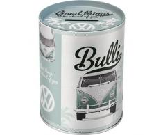 Nostalgic-Art - Volkswagen - VW Bulli T1 - Good Things - Spardose, Geschenke für VW Bus Fans, Sparschwein aus Metall, Vintage Sparbüchse aus Blech