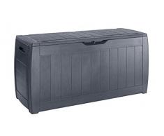 Auflagen Box HOLLYWOOD KETER dunkelbraun 116 x 45 x 55 cm