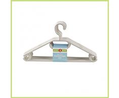 Kleiderbügel 50 Stück Wäschebügel Kunststoff drehbar WEISS