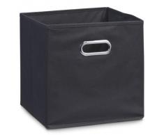 Zeller 14133 Aufbewahrungsbox, Vlies, L 28 x B 28 x H 28 cm, schwarz