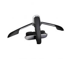 Matedepreso Auto-Kleiderbügel Kopfstütze Rücksitz-Kleiderbügel Multifunktionaler Autositz Garderobenbügel Fahrzeugzubehör Gr. One size, Schwarz